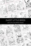 20 Birds Coloring Pages for Kids | Nature Learning Workbook | Printable PDF | US Letter | Preschool + Kindergarten Activity preview 10