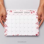 Blossom New Year – 2026 January Calendar preview 2