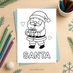 20 Christmas Coloring Pages for Kids | Cute Holiday Coloring Pack | Printable PDF preview 3