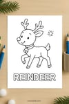 20 Christmas Coloring Pages for Kids | Cute Holiday Coloring Pack | Printable PDF preview 4