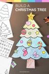Christmas Tree Craft Book | No-Prep Holiday Coloring & Writing Activity preview 5