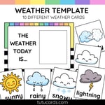 Colorful Classroom Calendar Set with Weather, Seasons, Days & Dates preview 2