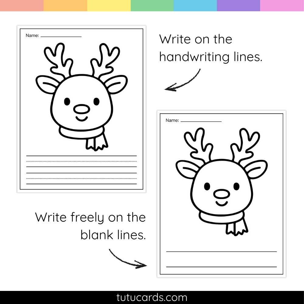 Christmas Reindeer Tear Art Activity | Christmas Craft | Fine Motor ...